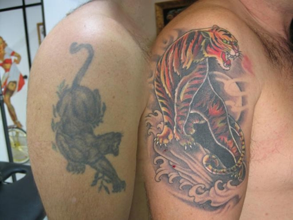Cubrir un tatuaje con Cover up