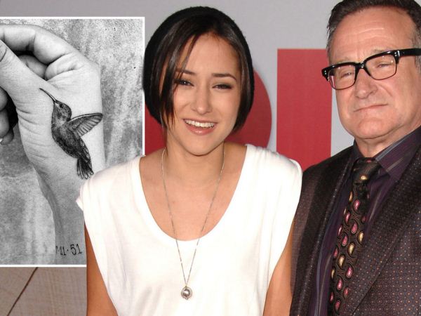 El nuevo tatuaje de Zelda Williams en homenaje a su pap&aacute;