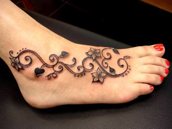 Sugerencias para tatuajes en los pies