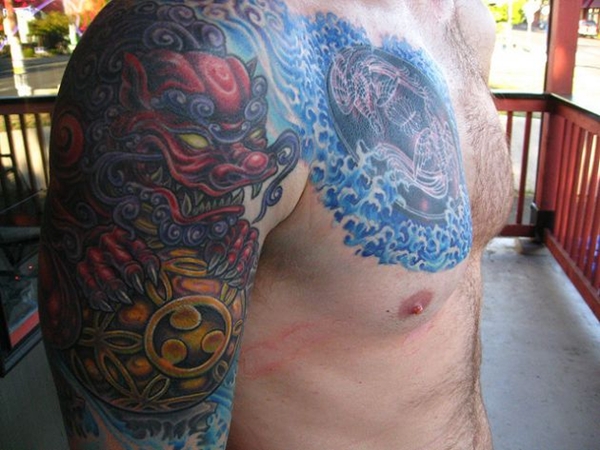 Significado del tatuaje del Perro Fu