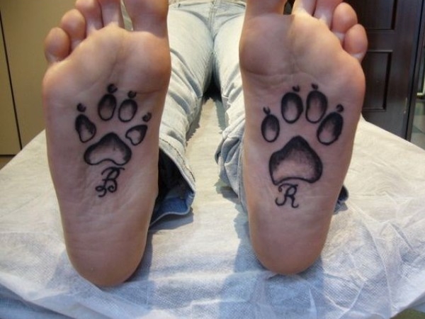 Tatuaje en la planta del pie