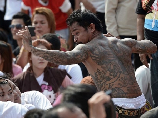 Festival del tatuaje en Tailandia