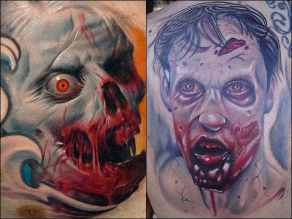 Tatuajes de zombies