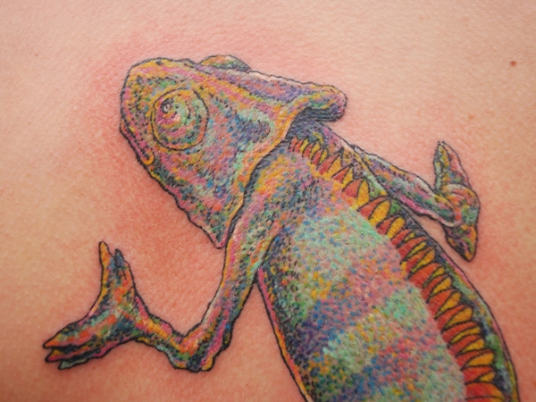 Tatuajes de camaleones