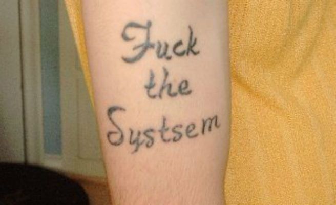 10 ejemplos de errores ortogr&aacute;ficos en los tatuajes