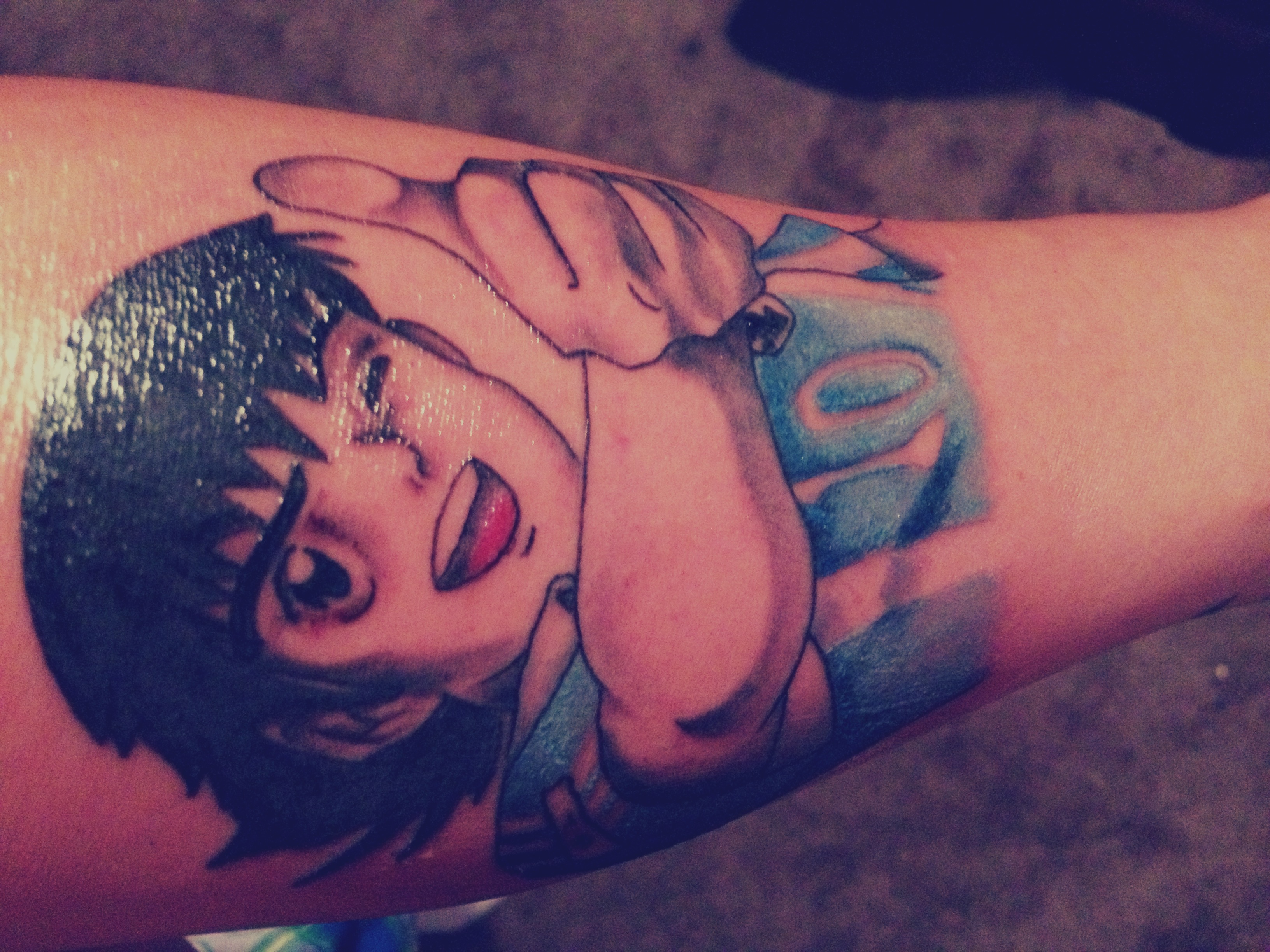 10 espectaculares tatuajes de personajes de anime japon&eacute;s