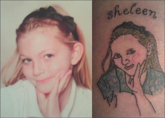 10 tatuajes de retratos mal hechos