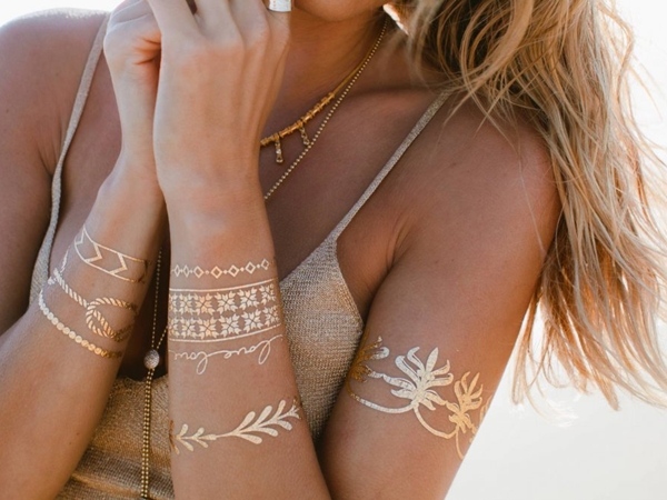 Tatuajes joya, ideales para pieles morenas o bronceadas