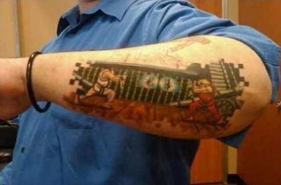 10 espectaculares de tatuajes de videojuegos