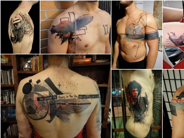 El tatuaje y el photoshop se unen gracias a Xoil