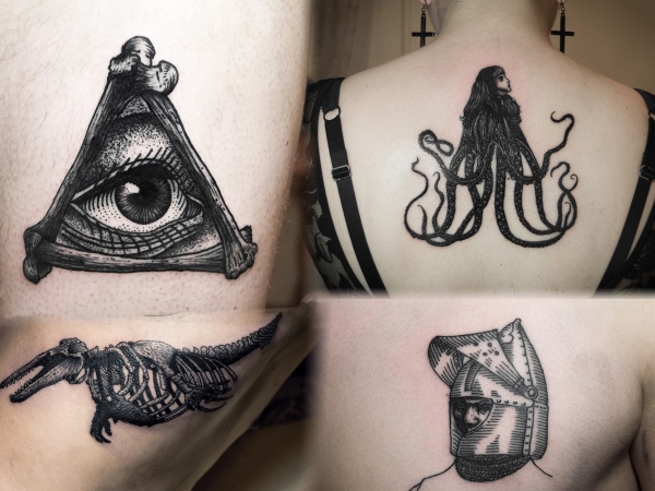 Ien Levin: Frio y oscuridad en el tatuaje