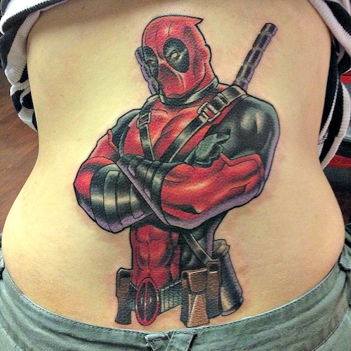 10 tatuajes de superh&eacute;roes de Marvel Comics