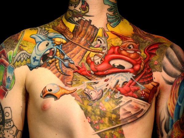 Caracter&iacute;sticas de los tatuajes &ldquo;nueva escuela&rdquo;