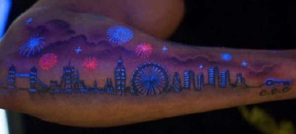 Tatuajes fluorescentes