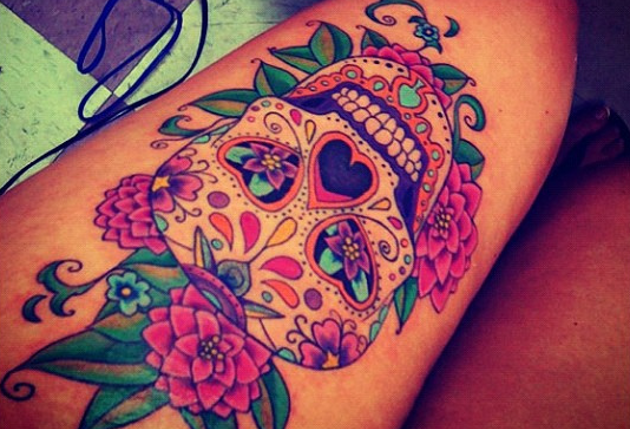 8 tatuajes de calaveras que te encantar&aacute;n