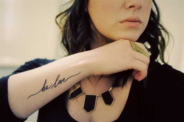 Las 7 mejores tipograf&iacute;as para tatuajes