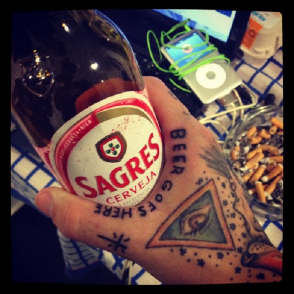 No se debe consumir alcohol despu&eacute;s de hacerse un tatuaje