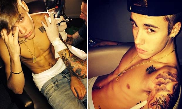 Significado de los tatuajes de Justin Bieber