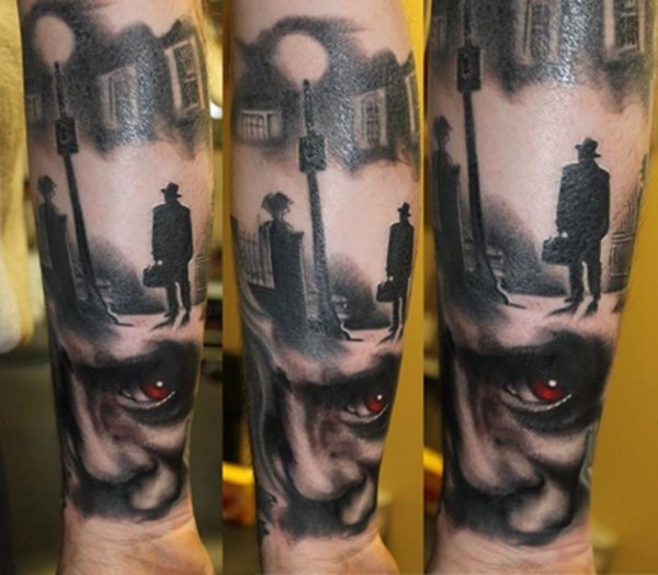 4 Tatuajes terror&iacute;ficos