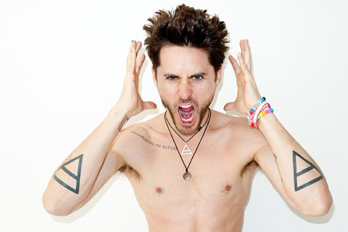 Significado de los tatuajes de Jared Leto