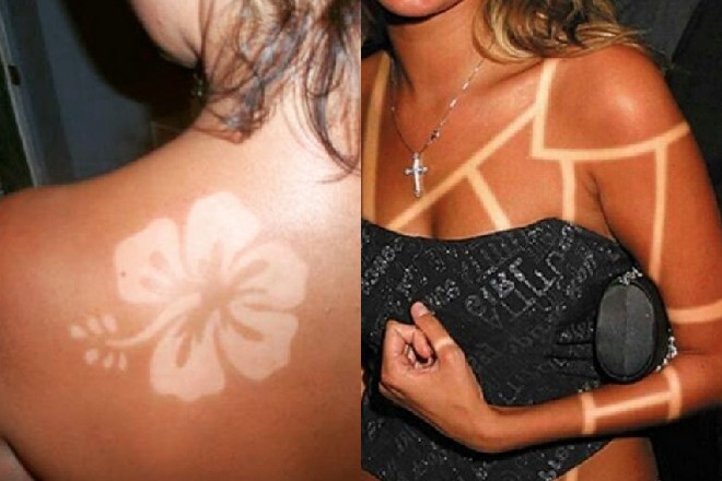 Cuidado con el Sunburn Art