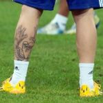 El nuevo tatuaje de Messi. (tatuajex.com) Todos los derechos reservados.