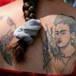 Tatuaje de retrato de íconos de la cultura latina. (tatuajex.com) Todos los derechos reservados.