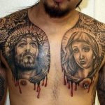 Simbolismo del tatuaje de la virgen María. (tatuajex.com) Todos los derechos reservados.