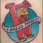 10 curiosos tatuajes de Los Simpons. (tatuajex.com) Todos los derechos reservados.
