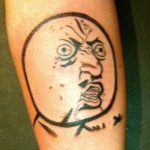 Los más divertidos tatuajes de memes. (tatuajex.com) Todos los derechos reservados.