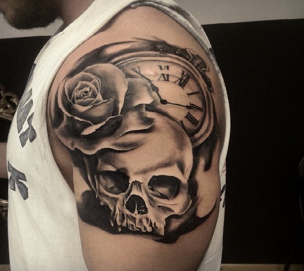 calavera-tatuajes-barbastro-barbaro-ink-sept2014-calavera-reloj1