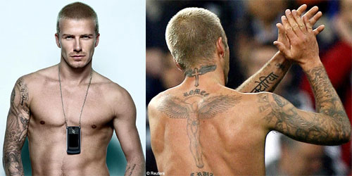 beckham-doble foto